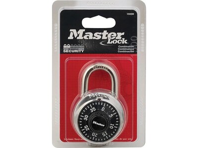 Master Lock Combination Padlock, Each (1500D)