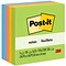 Post-it Notes, 3 x 3, Floral Fantasy Collection, 100 Sheet/Pad, 5 Pads/Pack (654-5UC)