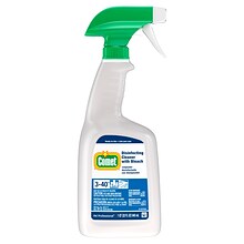 Comet Professional Multi Purpose Disinfecting Liquid Cleaner with Bleach Spray for Commercial Use, 3