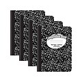 Better Office 1-Subject Composition Notebooks, 7.5 x 9.75, Wide Ruled, 100 Sheets, Black, 12/Pack