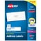 Avery Easy Peel Laser Address Labels, 1 x 4, White, 20 Labels/Sheet, 100 Sheets/Box   (5161)