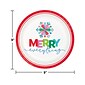 Creative Converting Merry Everything Christmas Plates and Napkins Kit, Multicolor (DTC8338E2G)