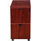 Boss® Laminate Collection in Mahogany Finish; File/File Mobile Pedestal