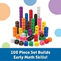 Learning Resources® Mathlink Cubes, 100/Set (LER4285)