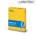 Quill Brand® Brights 20-lb. Color Paper, 8-1/2x11, Letter Size, Orange, 500 Sheets