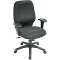 Regency® Fabric Task Chair; Black