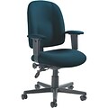 Global® Ergonomic Task Chair with Arms, Navy