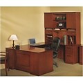 Safco Sorrento Collection in Bourbon Cherry; Executive Right U Desk