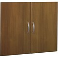 Bush Business Furniture Corsa Collection in Warm Oak Finish, Half-height Door Kit, Installed (WC67511FA)