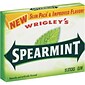 Wrigley's Slim Pack™ Gum; Spearmint; 15 Sticks/Pack, 10 Packs/Box