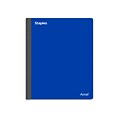 Staples Premium 3-Subject Notebook, 8.5 x 11, College Ruled, 150 Sheets, Blue (ST58330)