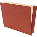 Medical Arts Press® Tyvek End-Tab Folders; No Fasteners, Red