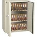 FireKing® Fireproof End Tab File Cabinet, Letter, Sand (CF4436MD)