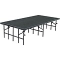 National Public Seating® Hardboard Stages; 8High