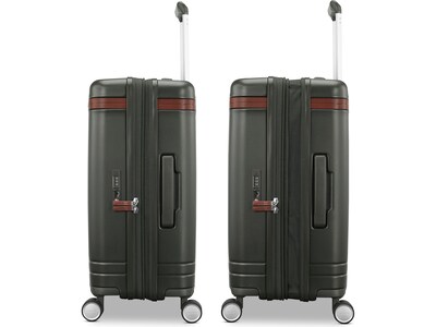 Samsonite Virtuosa 23" Hardside Carry-On Suitcase, 4-Wheeled Spinner, TSA Checkpoint Friendly, Pine Green (149176-1693)