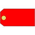Quill Brand® Plain Shipping Tag, 4-3/4 x 2-3/8, Red, 1000/Box (764303RD)