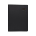 2024 AT-A-GLANCE 8.75 x 11.5 Daily Two-Person Appointment Book, Black (70-222-05-24)