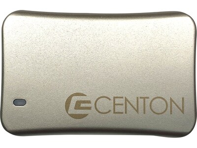 Centon Dash 500GB 2.5 USB 3.2 Portable External Solid-State Drive (S1-U3.2M17-500.1)