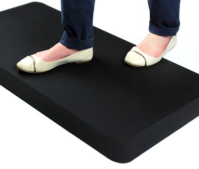 Floortex Floortex Standing Comfort Mat, 20" x 32", Black  (CC2032BLK)