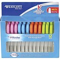 Westcott® 5 Blunt Scissors with Microban® Protection, 12/Pack