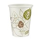 Dixie Pathways Poly Paper Hot Cups, 8 oz., White, 1000/Carton (2338PATH)