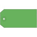 Quill Brand® Plain Shipping Tag, 4-3/4 x 2-3/8, Green, 1000/Box (764303GN)