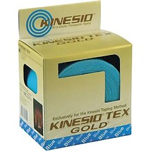 Kinesio® 2x5-1/2yds. BlueTex Gold Tapes