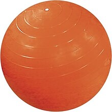 Cando® Inflatable Exercise Ball; 55cm - 22, Orange