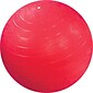 Cando® Inflatable Exercise Ball; 75cm - 30", Red