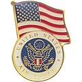 Patriotic Services Lapel Pins; U.S. Air Force