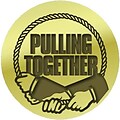 Recognition Lapel Pins; Pulling Together
