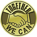 Recognition Lapel Pins; Together We Can