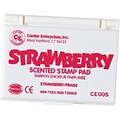Center Enterprises Scented Stamp Pad, Strawberry/Hot Pink Ink (CE-05)