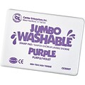 Center Enterprises Jumbo Washable Unscented Stamp Pad, Purple Ink (CE-5507)
