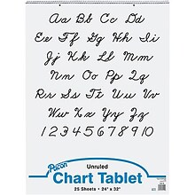 Pacon® Unruled Chart Pads