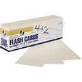 Pacon Blank Flash Cards; Manila Tag, 3x9
