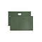 Smead Hanging File Folders, 3 1/2 Expansion, Legal Size, Standard Green, 10/Box (64320)