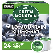 Green Mountain Wild Mountain Blueberry Coffee Keurig® K-Cup® Pods, Light Roast, 24/Box (6783)