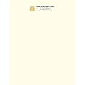 Medical Arts Press® Ivory Letterhead; Gold Foil Embossed Medical Logo 203