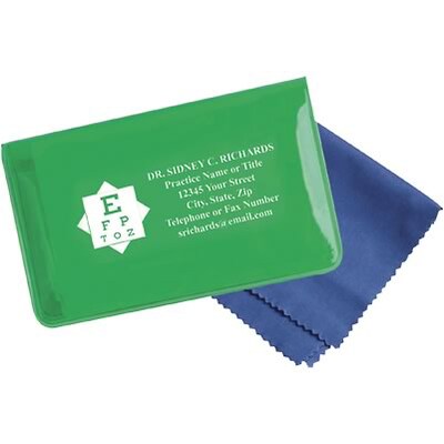 Custom Printed Microfiber Cloth with Pouch