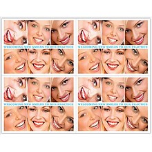 Graphic Image Postcards; for Laser Printer; Smiles, 100/Pk