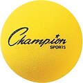 Champion Sports® Foam Ball; Yellow, 4