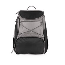 PTX Backpack Cooler, (Black with Gray Accents)