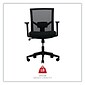 Alera® Fixed Arm Fabric Task Chair, Black (ALEWS42B17)