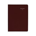 2024 AT-A-GLANCE DayMinder 8 x 11 Weekly Appointment Book, Burgundy (G520-14-24)