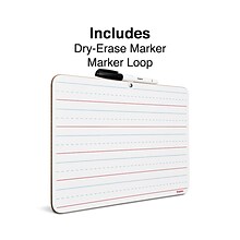 Staples Dry-Erase Learning Board, 8.9 x 11.8 (44951)