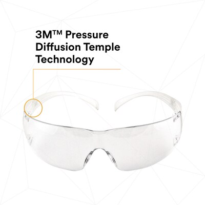 3M SecureFit Protective Eyewear, Clear Lens (SF201AF)