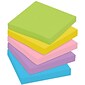 Post-it Notes, 3" x 3", Floral Fantasy Collection, 100 Sheet/Pad, 5 Pads/Pack (654-5UC)