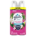 Glade Air Freshener Aerosol, Exotic Tropical Blossoms Scent, 8.3 Oz., 2/Pack (346580)