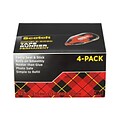 Scotch Double-Sided Adhesive Tape Runner, 16 oz., 4/Pack (6055BNS)